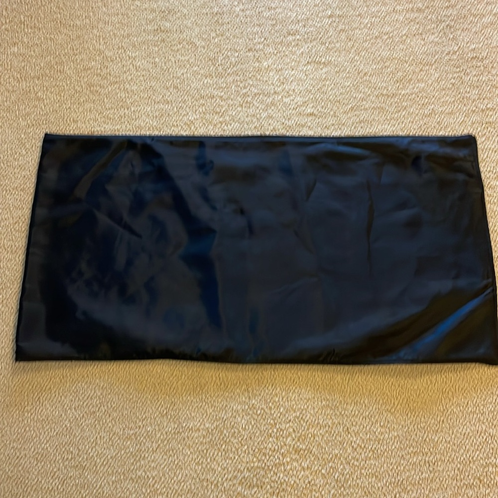 Women’s Black Satin-ish Wrap - Picture 2 of 3